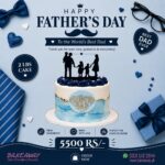 SUPER DAD – Father’s Day Premium Cake