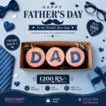 DAD – Father's Day Cupcakes Pack of 3 | Bake Away The Cake Shop