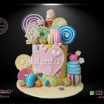 Lollipop Wonderland Cake