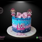 LOL Dolls Theme Cake