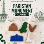 Pakistan Monument Cookies