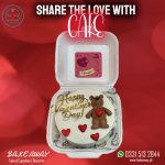 Teddy Love Bento Cake