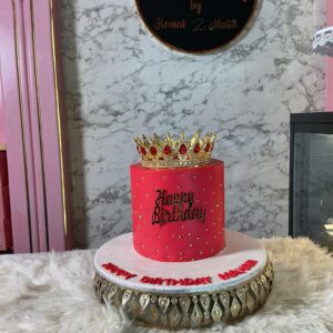 Luxurious Ruby Crown Chocolate Fudge
