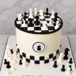 Chess Theme Cake